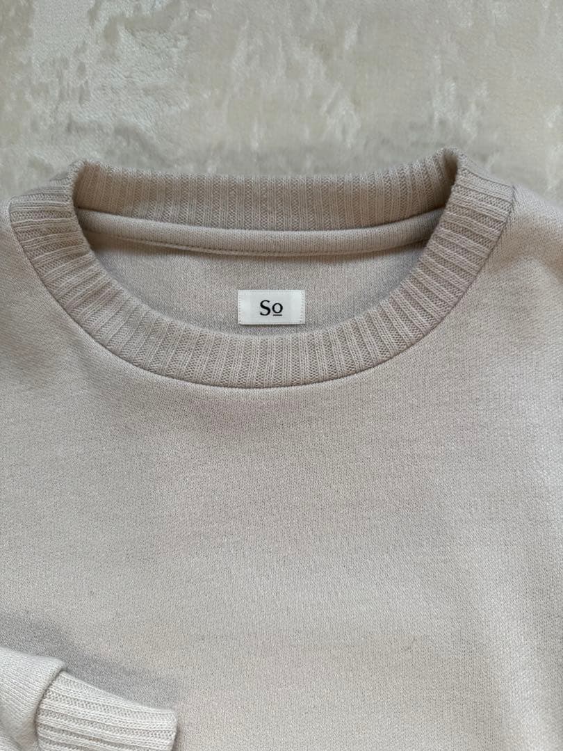 So 大山シュン　ニット　Off-Berge \"Knit-sew\" Lサイズ