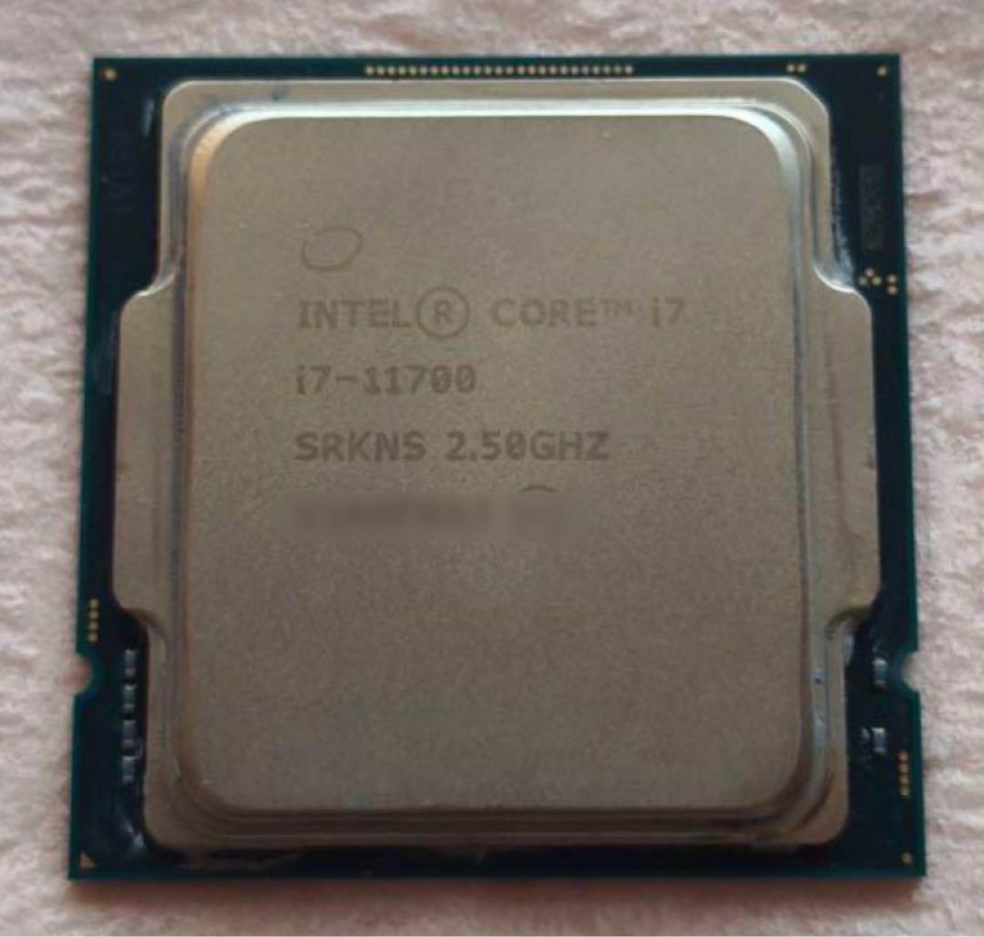 【動作確認済】CPU Intel Core i7-11700