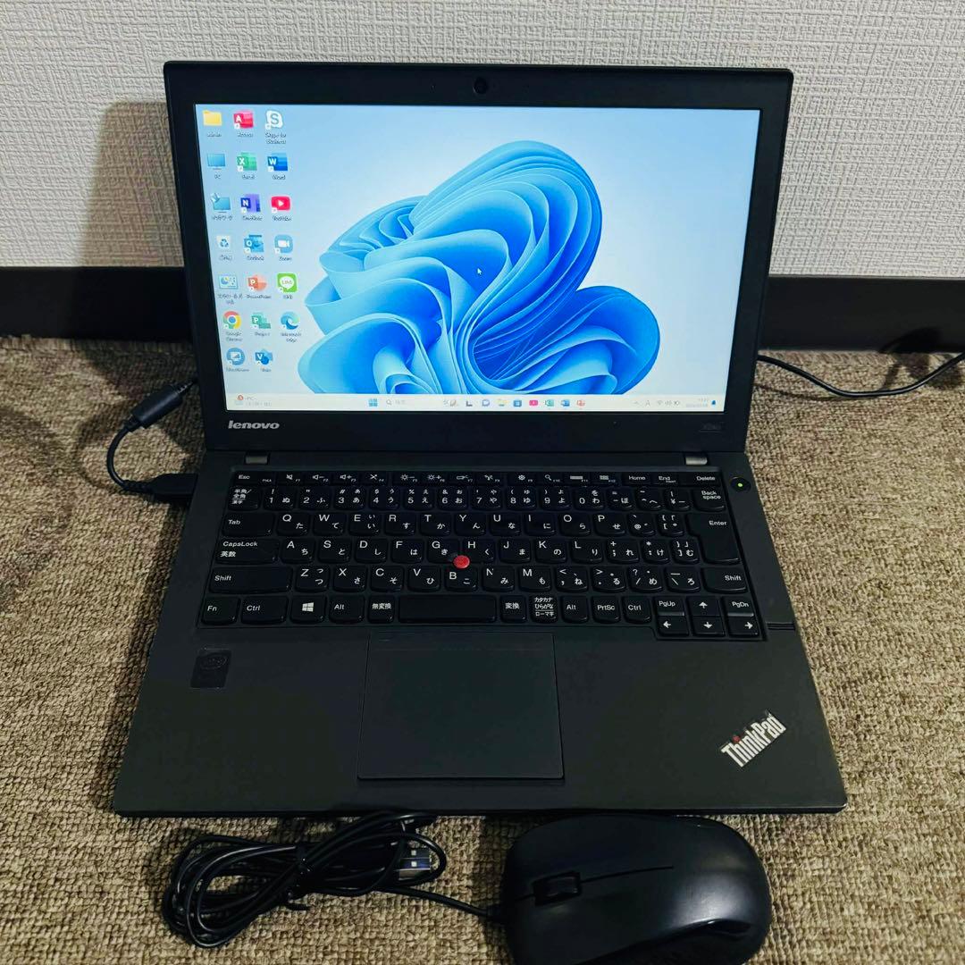 S215 LENOVOノートパソコンi5メモリ8G高速Windows11オフィス