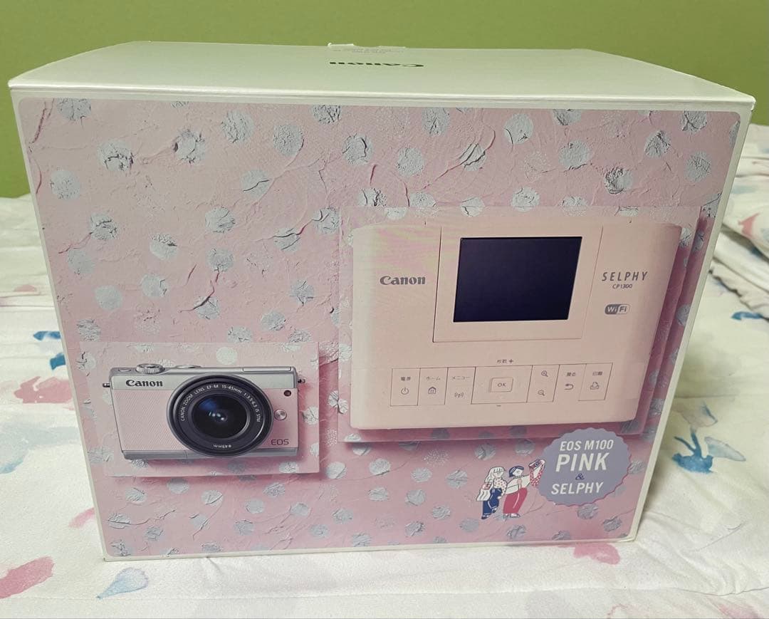 Canon EOS M100 リミテッドピンク SELPHYセット