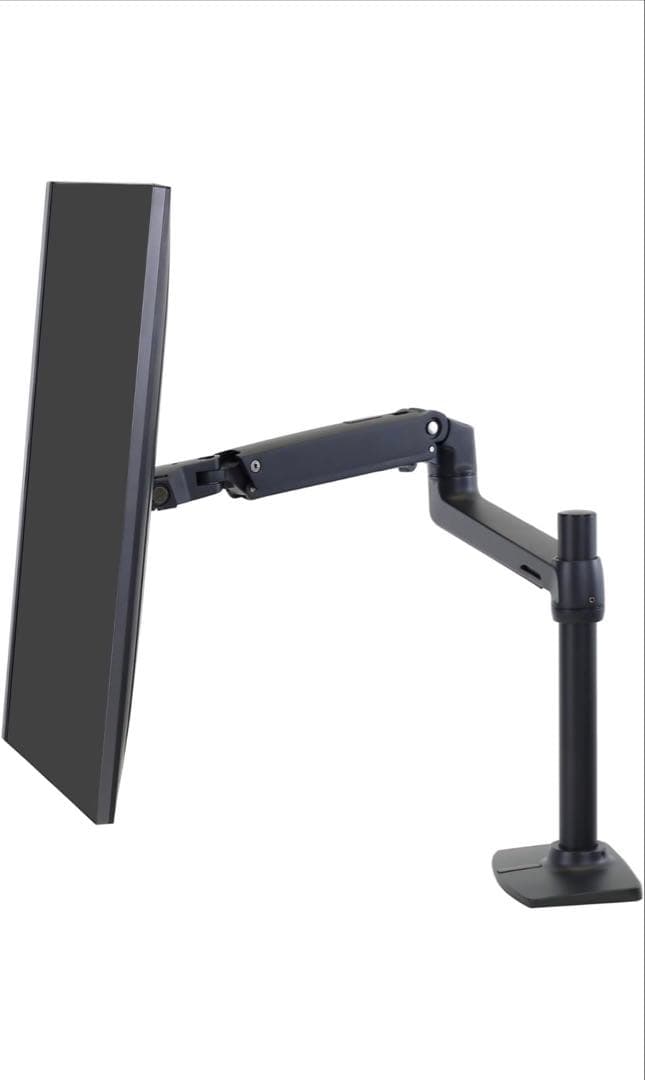 ERGOTRON LX 長身ポール モニターアーム（デスク保護プレート付き）