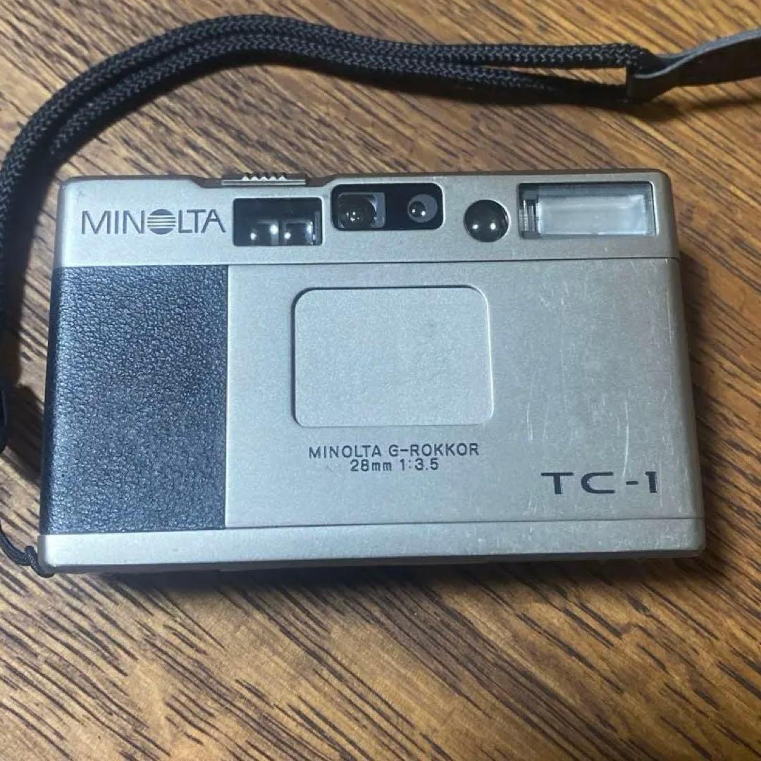 MINOLTA TC-1、28mm f/3.5 説明書付き