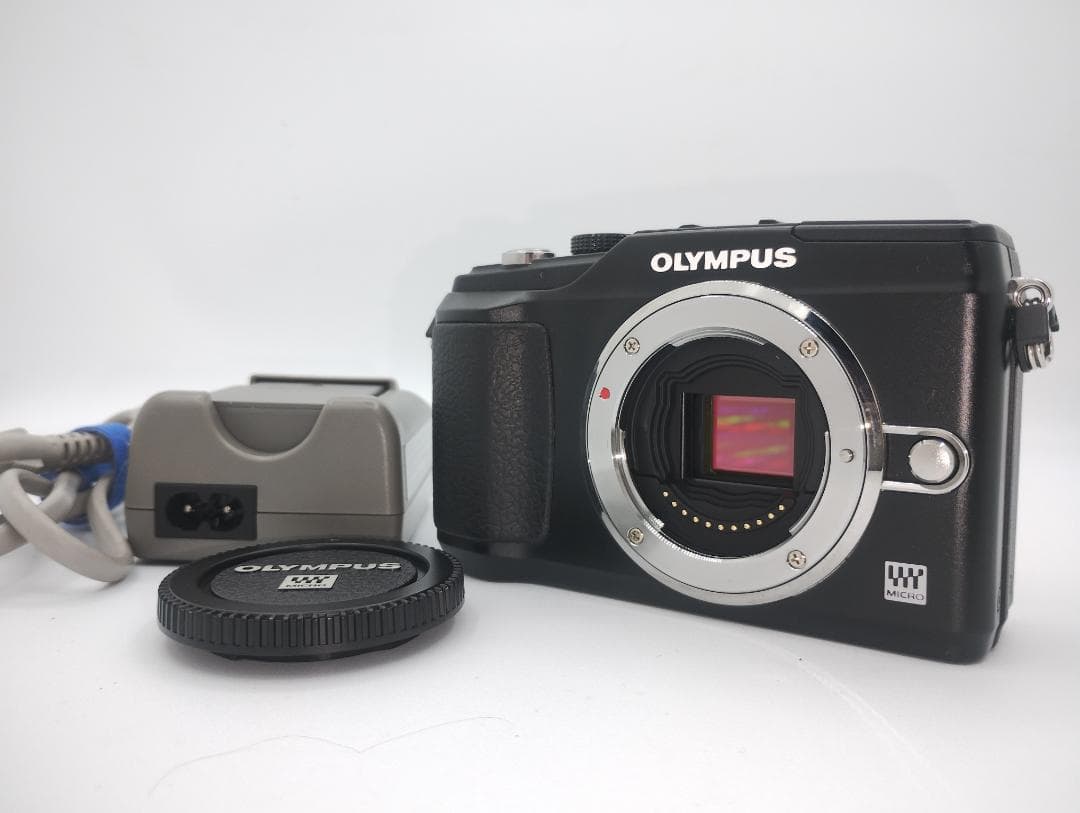 OLYMPUS E-PL2 ボディ 外観綺麗 IS故障 他動作問題なし