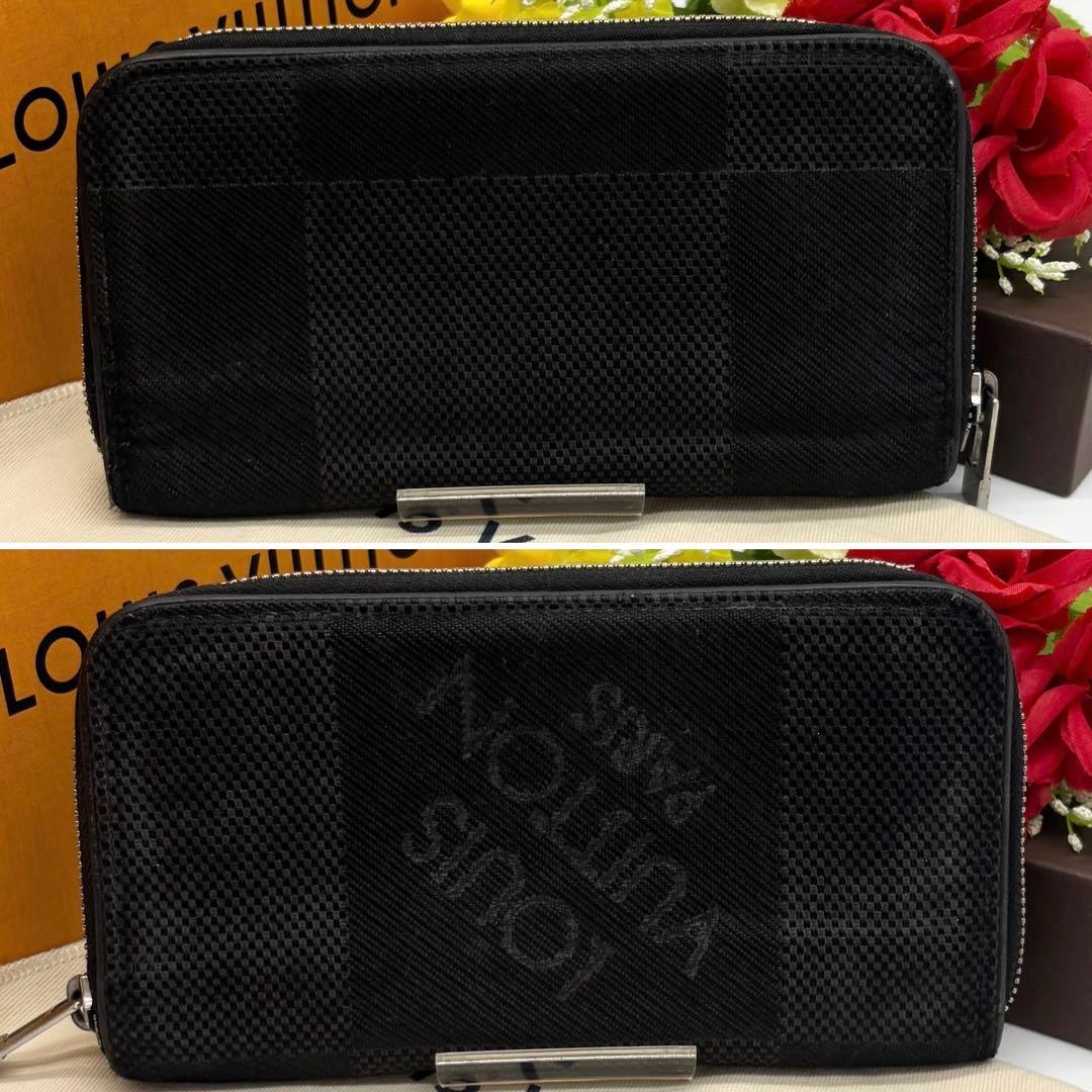 ✨超美品✨ルイヴィトン　ダミエ　ジェアン　ジッピーヴェルティカル