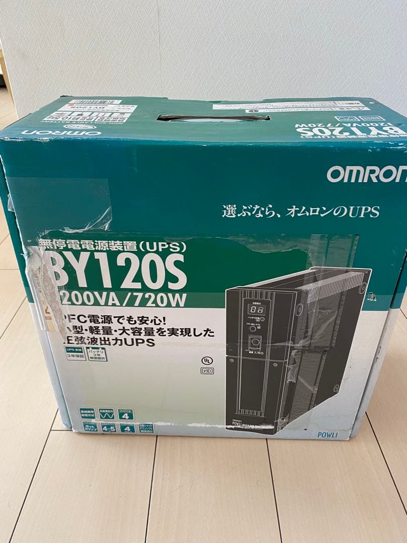 と*ち様 UPS 無停電電源装置常時商用給電/正弦波出力1200VA/720W