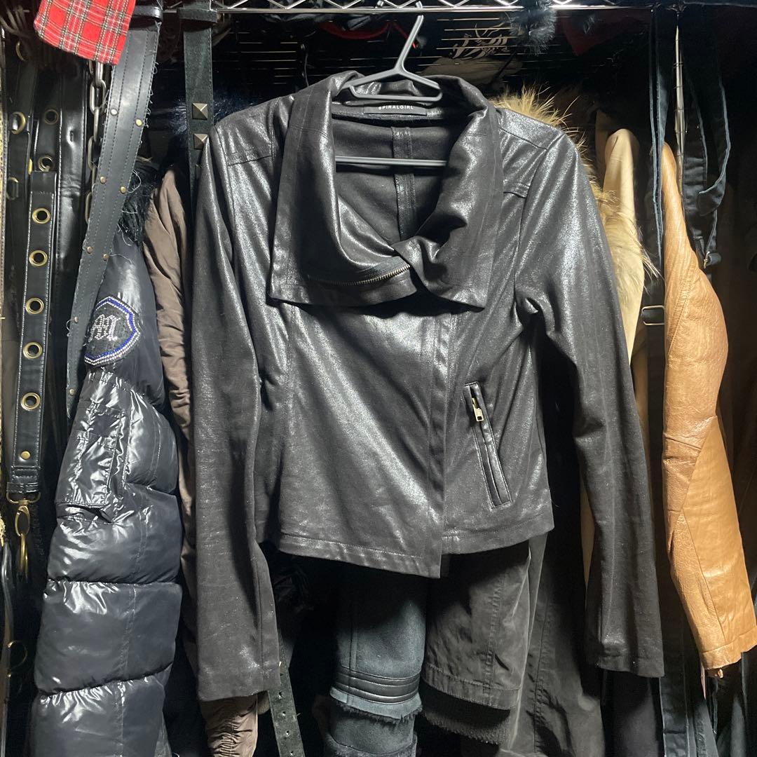 ドレープ 変形 ライダース