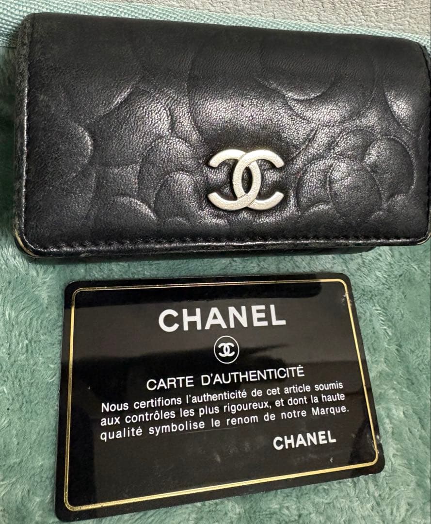 美品☆CHANEL キーケース