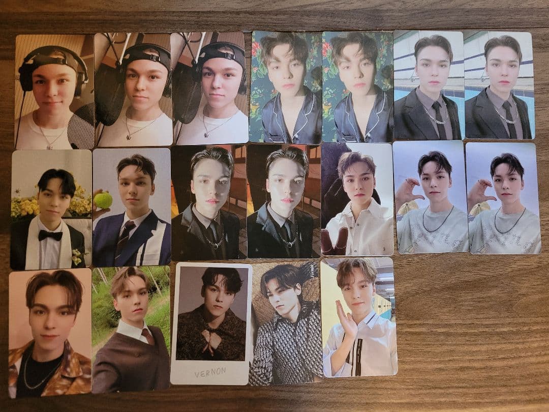 SEVENTEEN　トレカまとめ売り　バーノン　セブチ