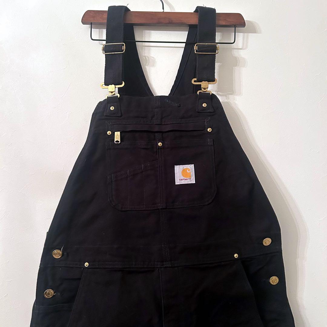 カーハート オーバーオール ダック ダブルニー W36×L30 メキシコ製 美品