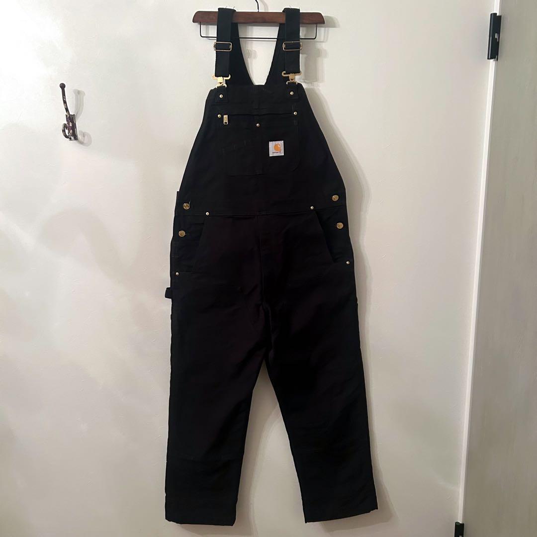カーハート オーバーオール ダック ダブルニー W36×L30 メキシコ製 美品