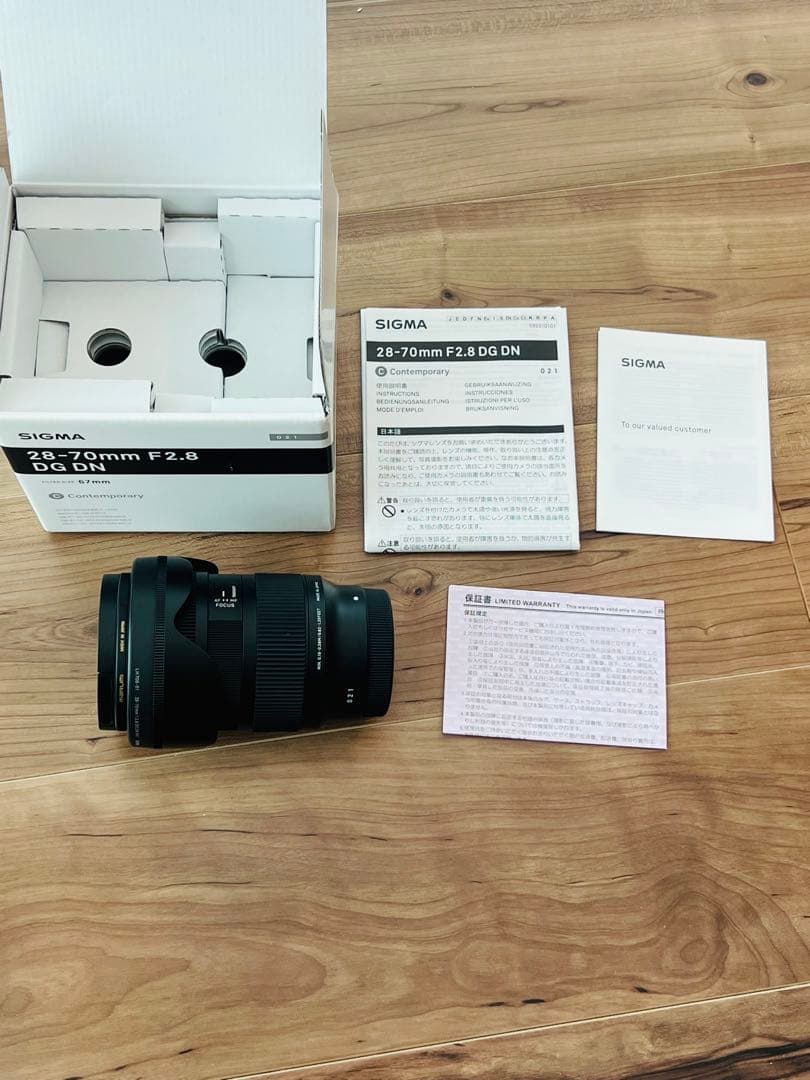 SIGMA 28-70mm F2.8 DG DN レンズ　美品