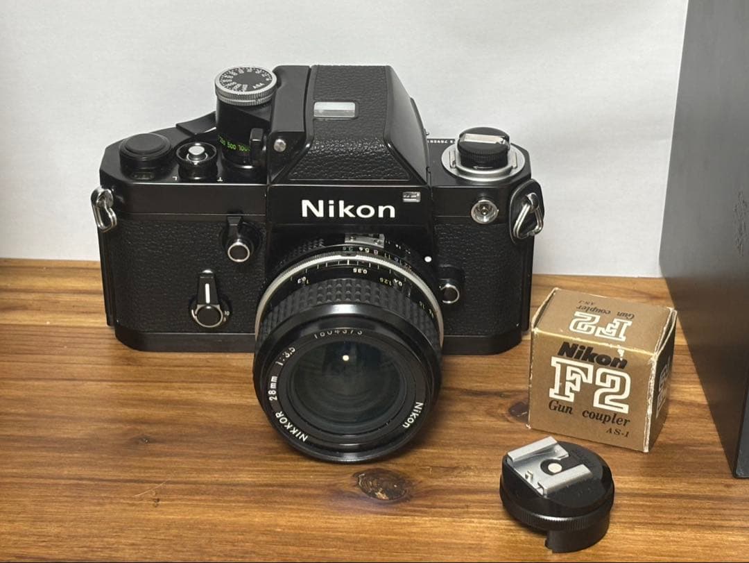極美品　Nikon f2 フォトミック　ブラックペイント　ニコン　フィルムカメラ