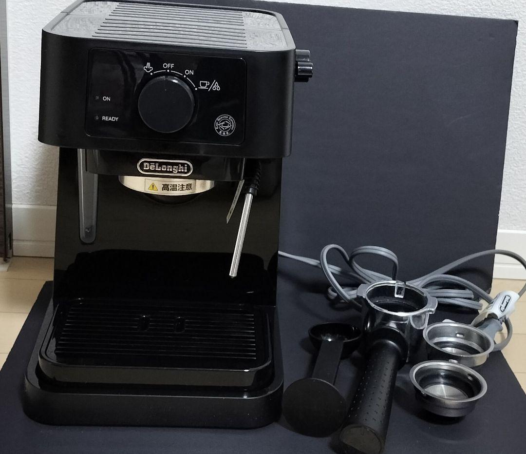 エスプレッソ・カプチーノメーカー スティローザ ブラック EC235J-BK