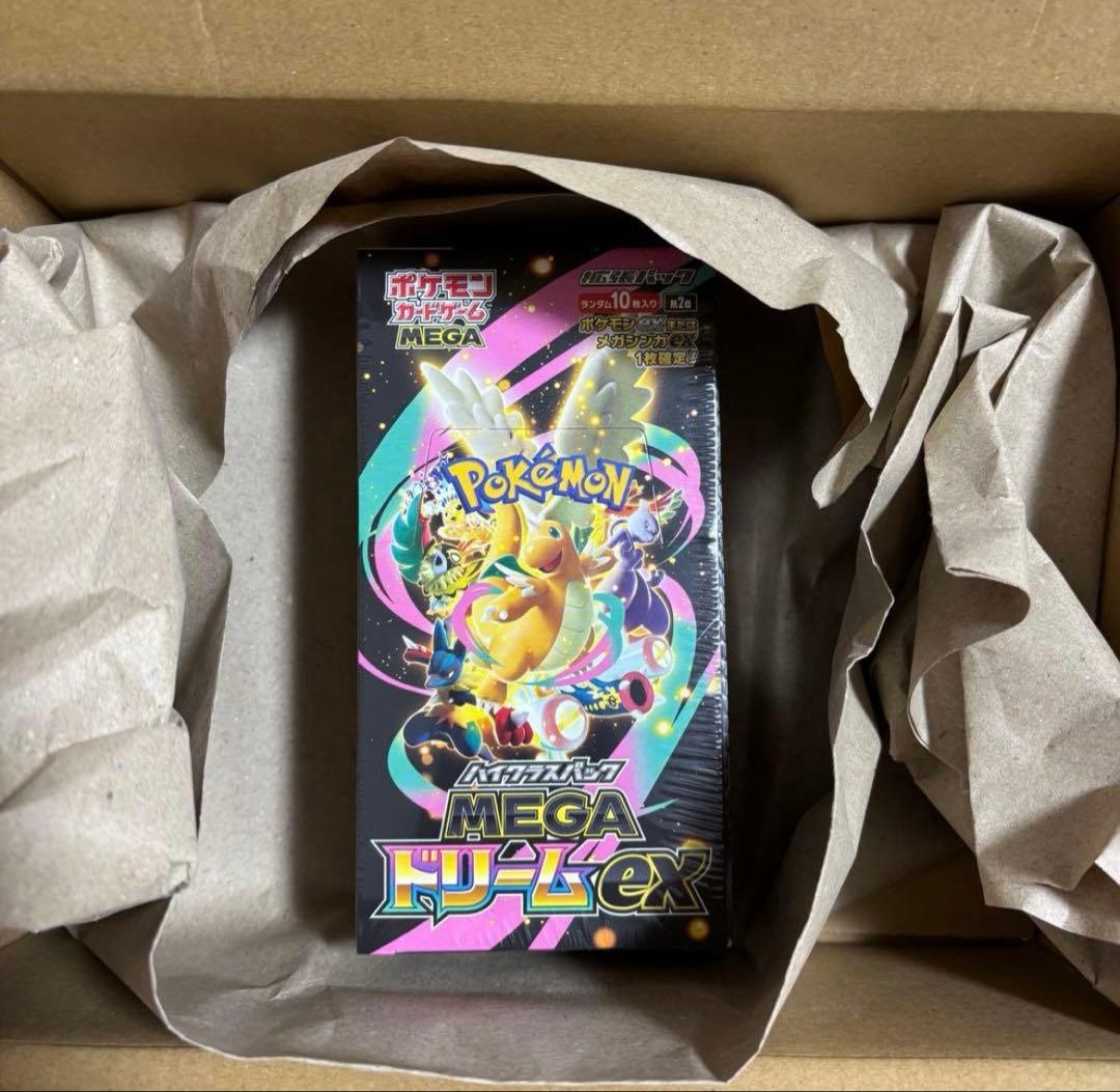 新品シュリンク付きポケモンカードハイクラスパック MEGAドリームex 1BOX
