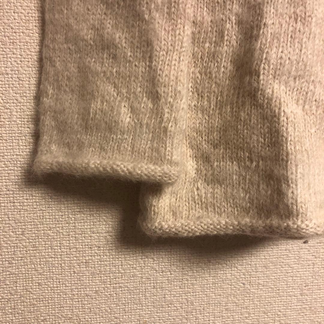 プエンテ　puente アルパカニット　ホワイト