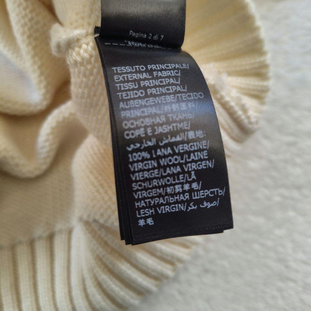 未使用に近い　現行　ZANONE ザノーネ　モックネック　ニット　46　肉厚