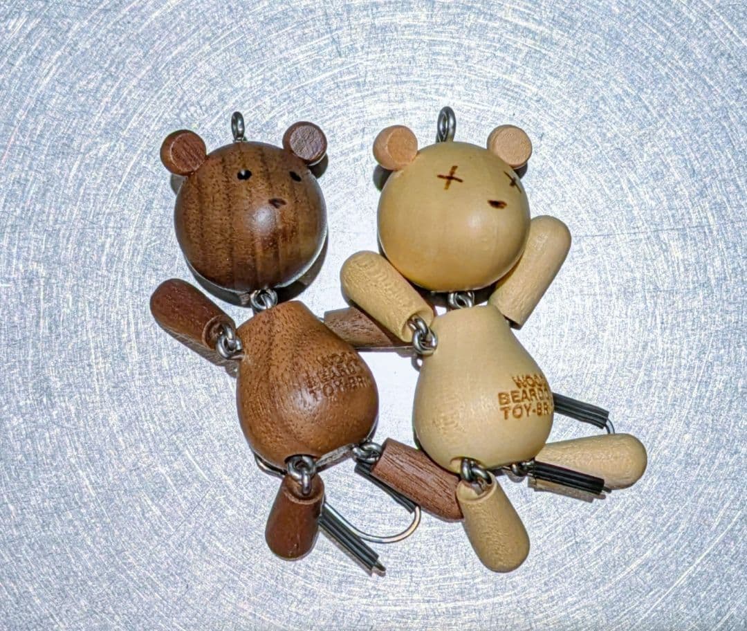 フロッグプロダクツ　ウッドベアドール　２個セット