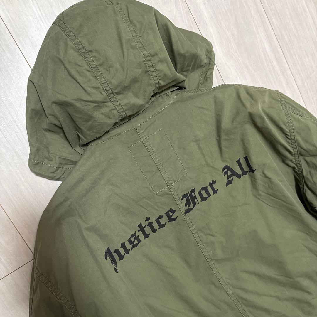 超希少！Supreme カニエ着 Justice for all モッズコート