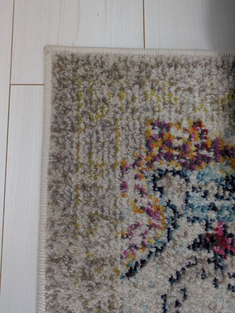 【kanademono】FloralVinesTribalRug120×170