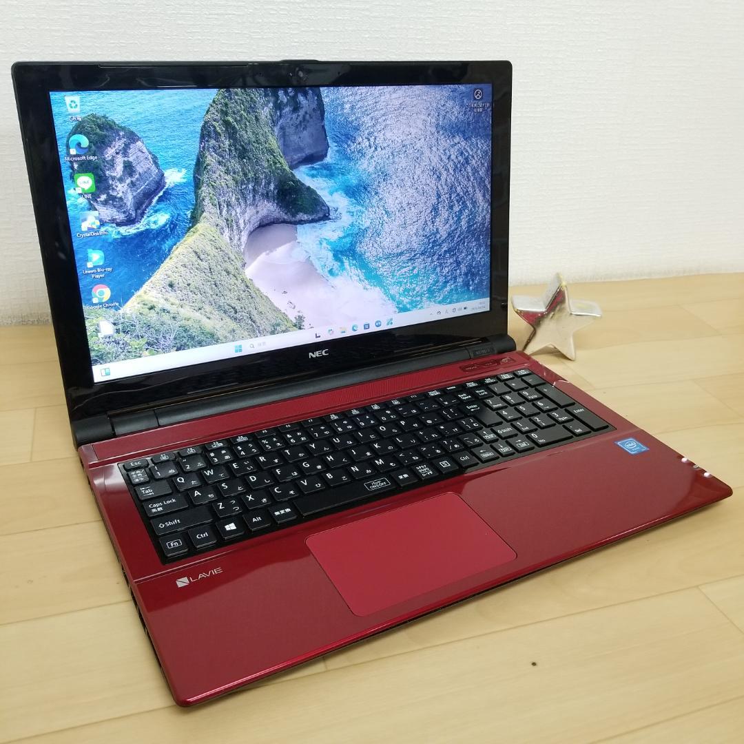 期間限定 新品SSD Win11 即使用可ノートPC NEC(E0668)