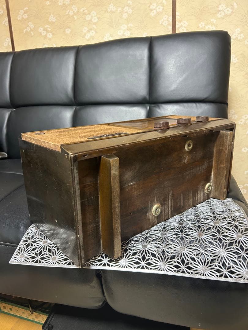 レトロ真空管ラジオ　中古現状品　レア