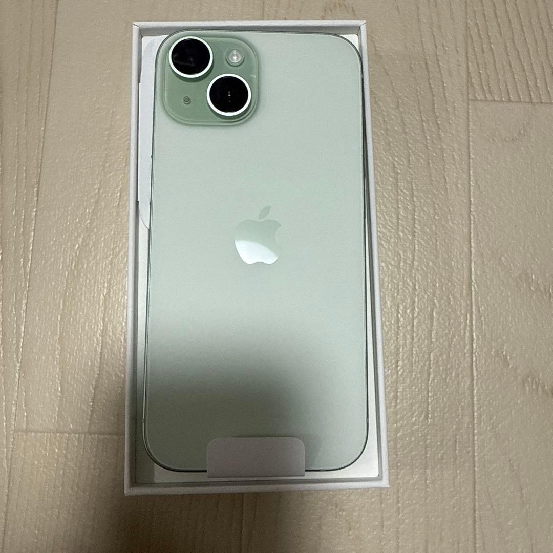 ［新品・未使用］iPhone 15 Green 本体　128GB