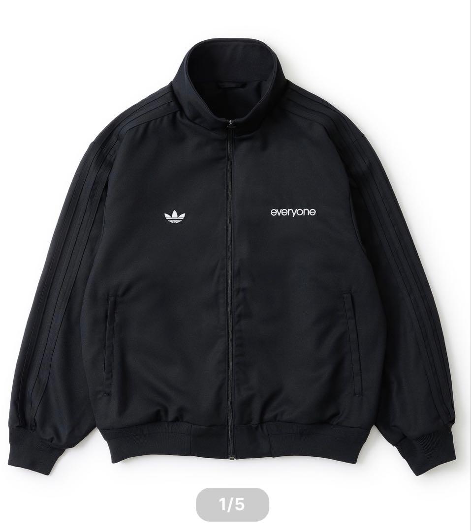 ジャケット・アウター adidas everyone TRACK TOP (BLACK)