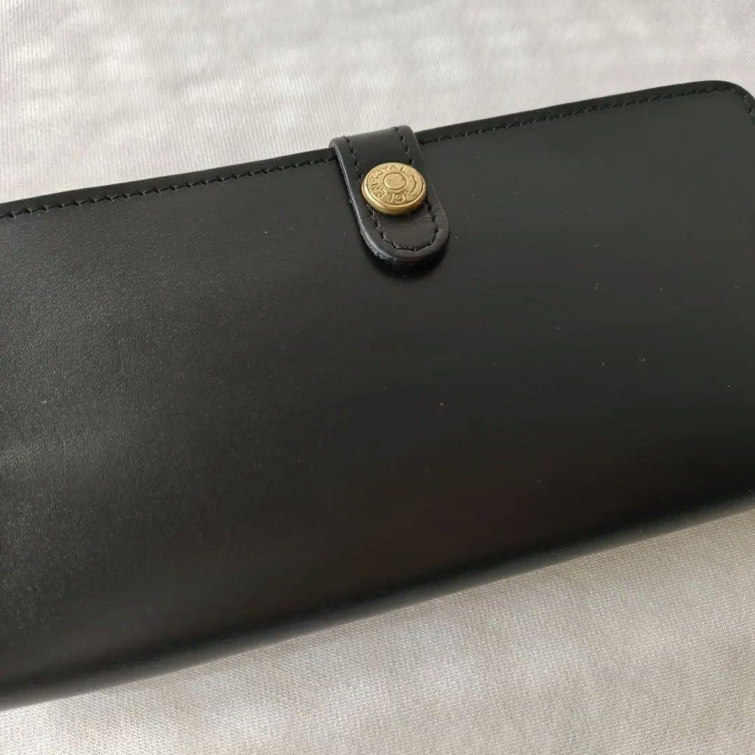 美品　GLEN グレンロイヤル　ラウンドロングパース　ブラック