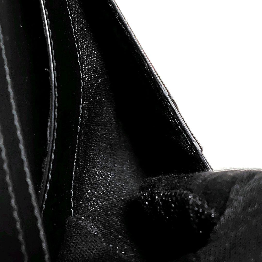 希少✨　BALLY　長財布　黒　レザー　総柄　ロゴ　トレインスポッティング