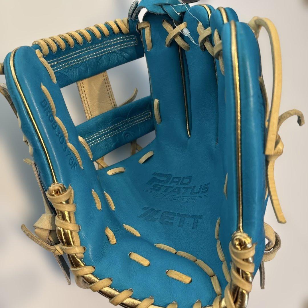 定価42900円　ゼット　プロステイタス　軟式右投げ用　今宮モデル　遊撃手二塁手