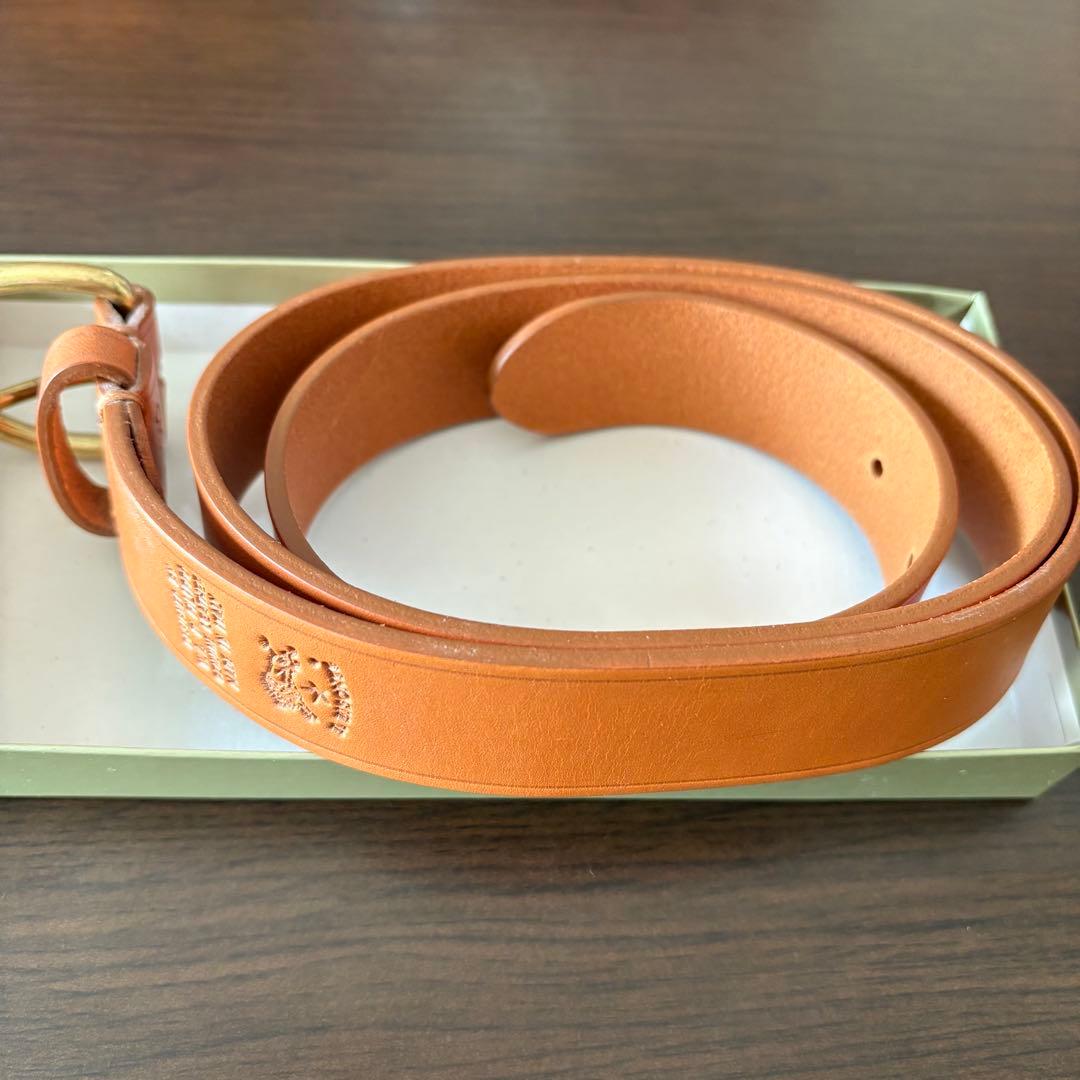 【未使用品】IL BISONTE レザー ベルト