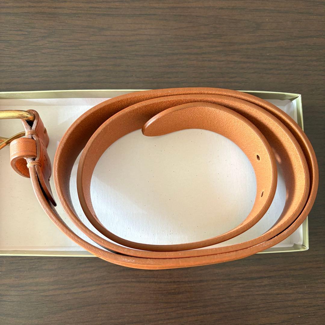 【未使用品】IL BISONTE レザー ベルト