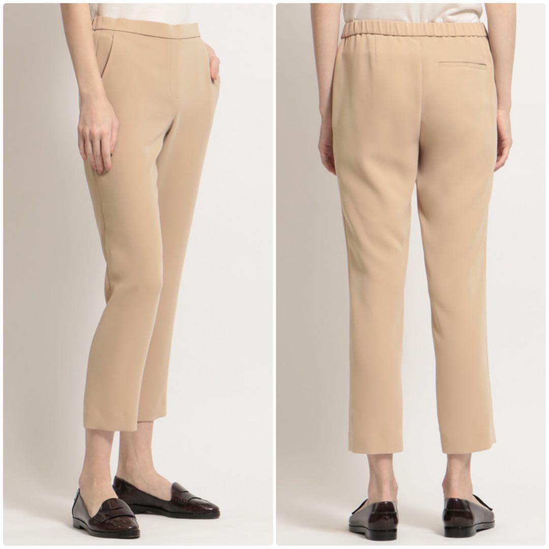 theory Classic Crepe パンツスーツ　ベージュ　サイズ2、4