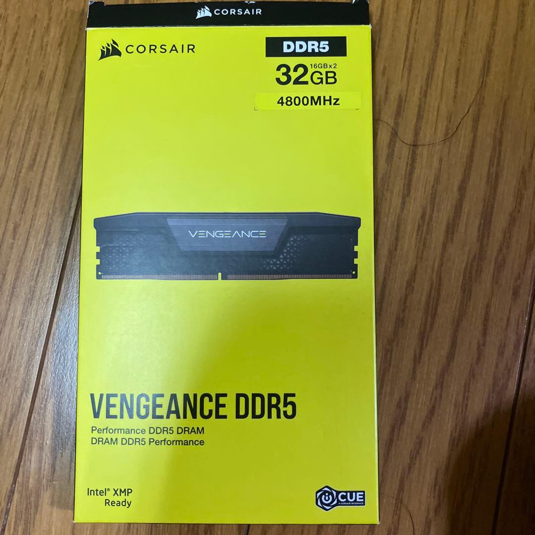 メモリー CORSAIR VENGEANCE DDR5 32GB 4800MHz
