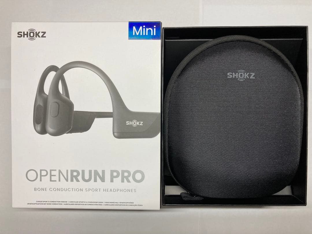 SHOKZ OPENRUN PRO Mini 骨伝導イヤホンBlack