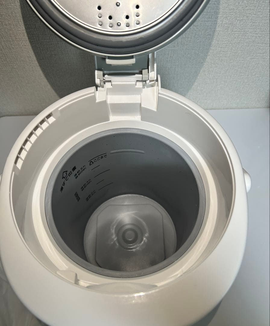 象印 スチーム式加湿器 2023年製 ホワイト