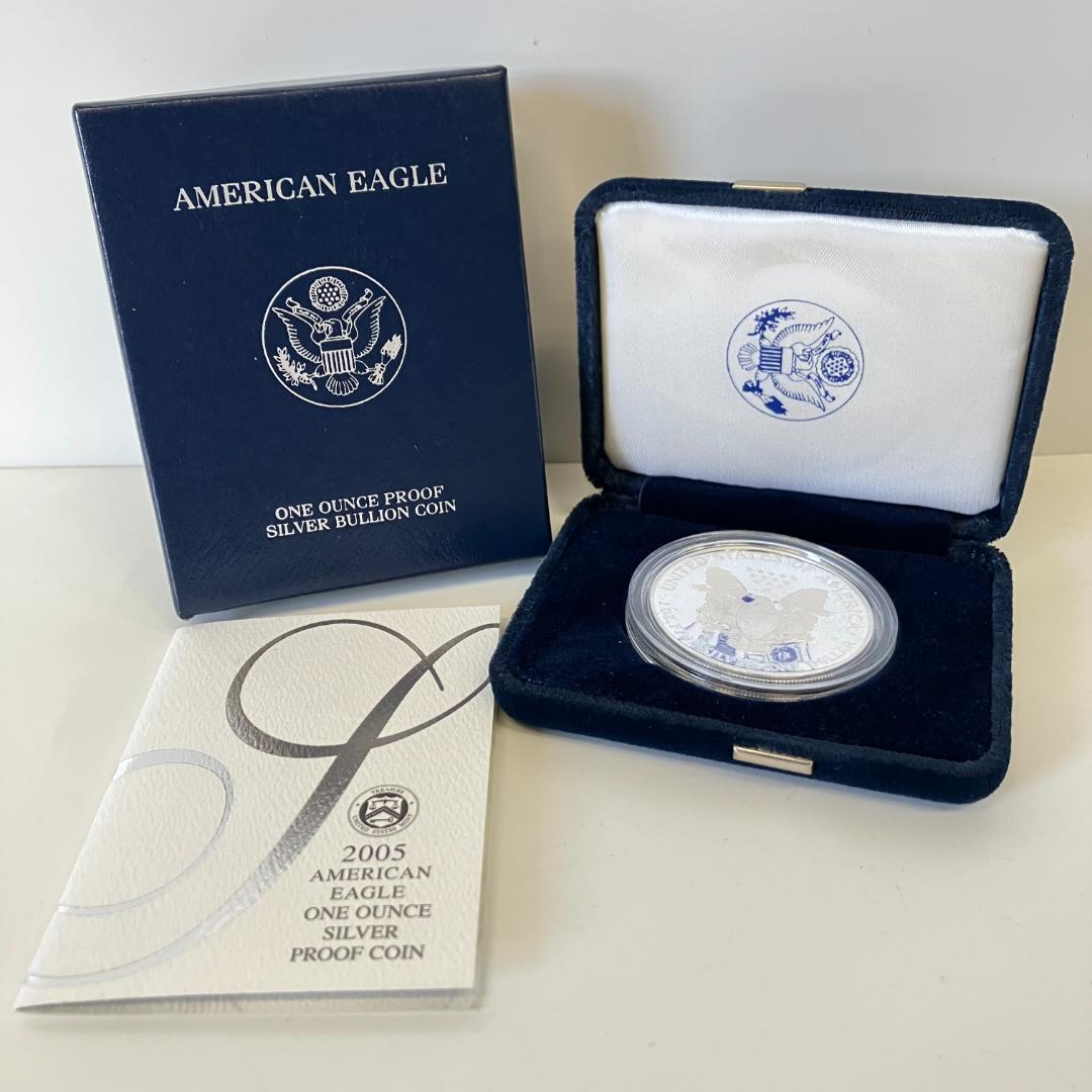 アメリカンイーグル　1オンス　2005年