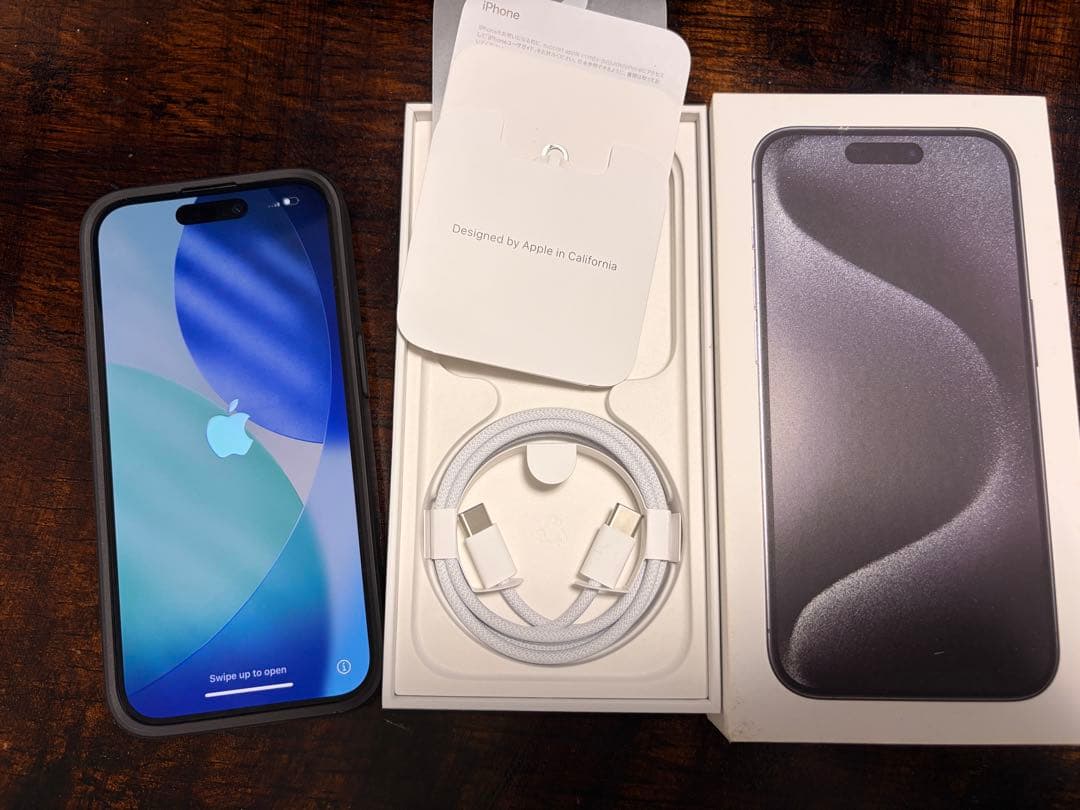 ジャンク品｜ iPhone 15 Pro 256GB Face ID・カメラOK