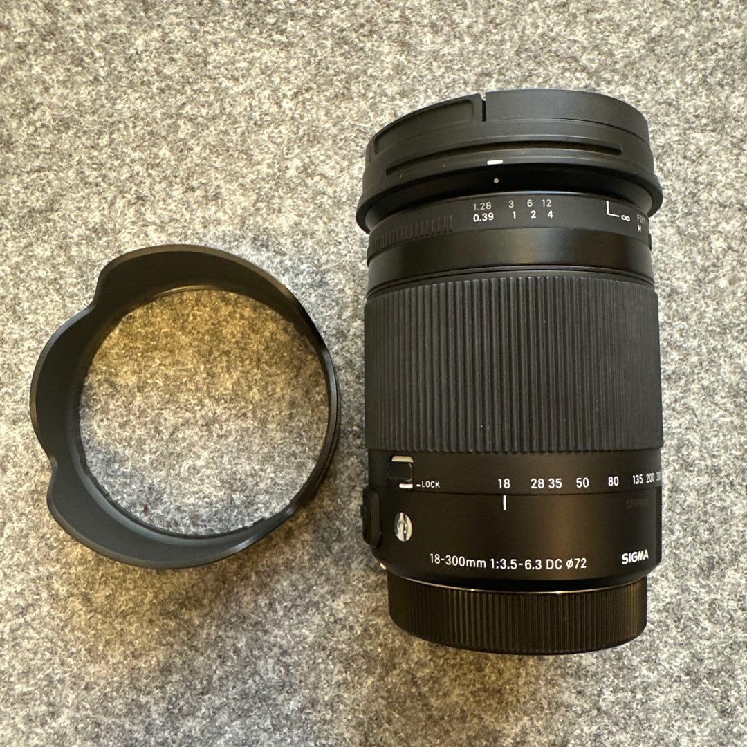 SIGMA 18-300mm f/3.5-6.3 DC レンズ
