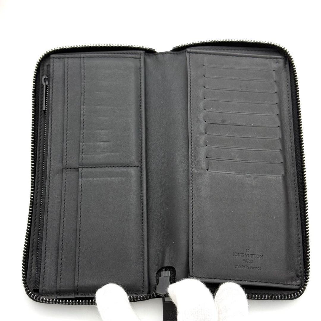 【現行 最高級美品】ルイヴィトン アエログラム ノワール ジッピーヴェルティカル