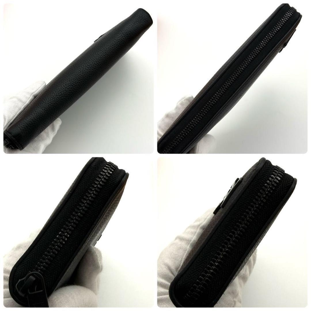 【現行 最高級美品】ルイヴィトン アエログラム ノワール ジッピーヴェルティカル