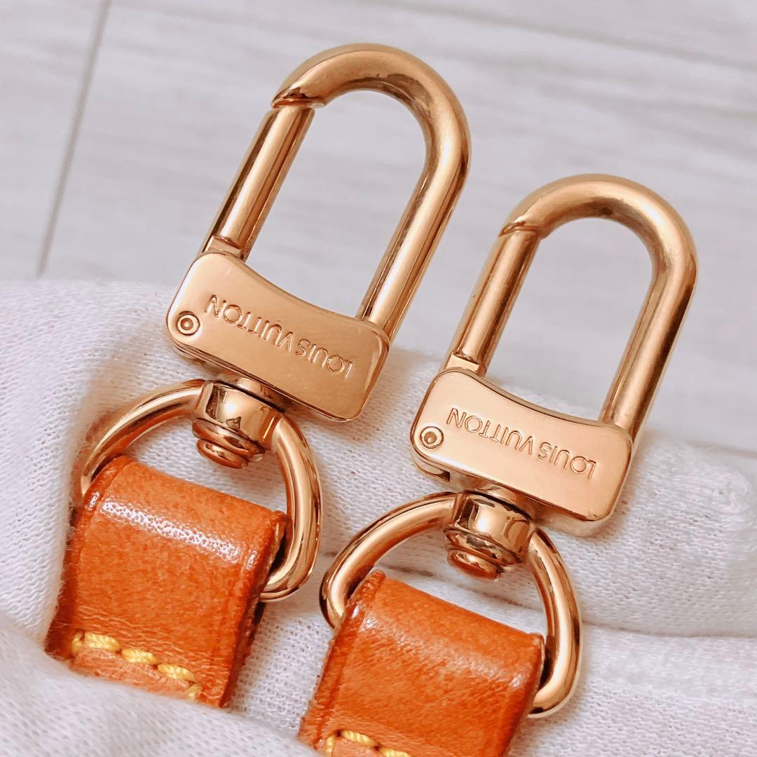 ヴィトン Vuitton レザー ヌメ革 ショルダーストラップ ベルトON473