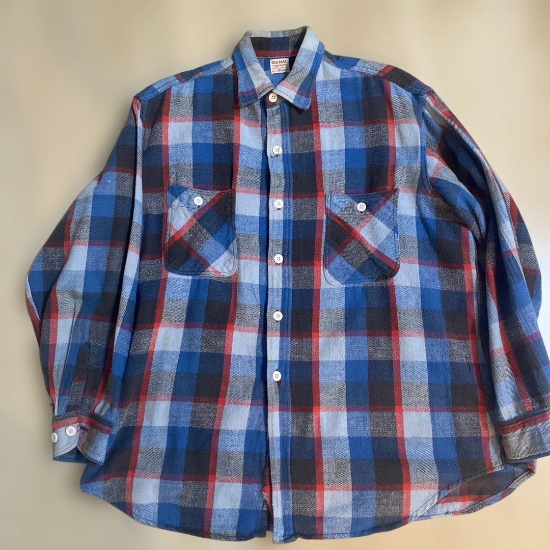 トップス 60s vintage nel shirt big mac