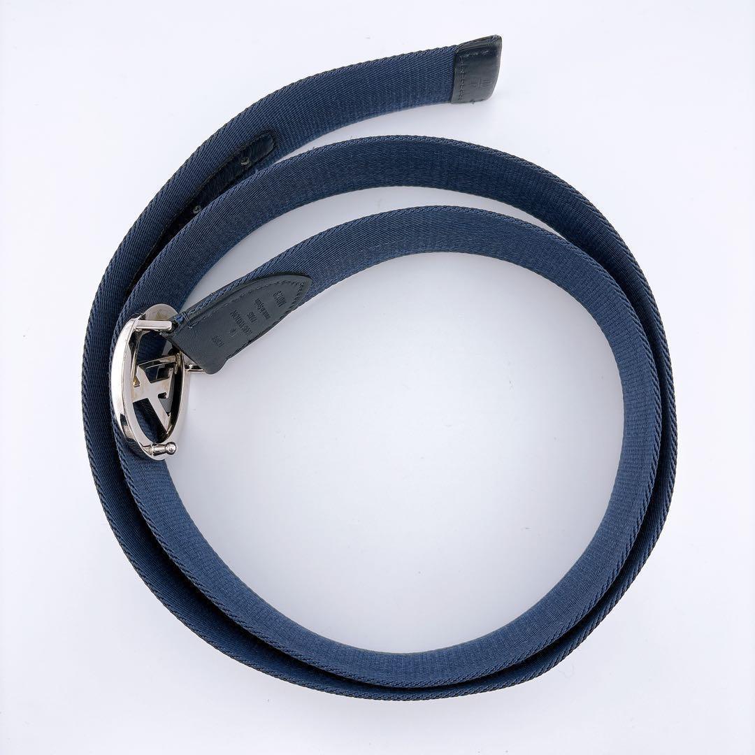 【美品】ルイヴィトン ベルト サンチュール LV サークル 40MM M0129