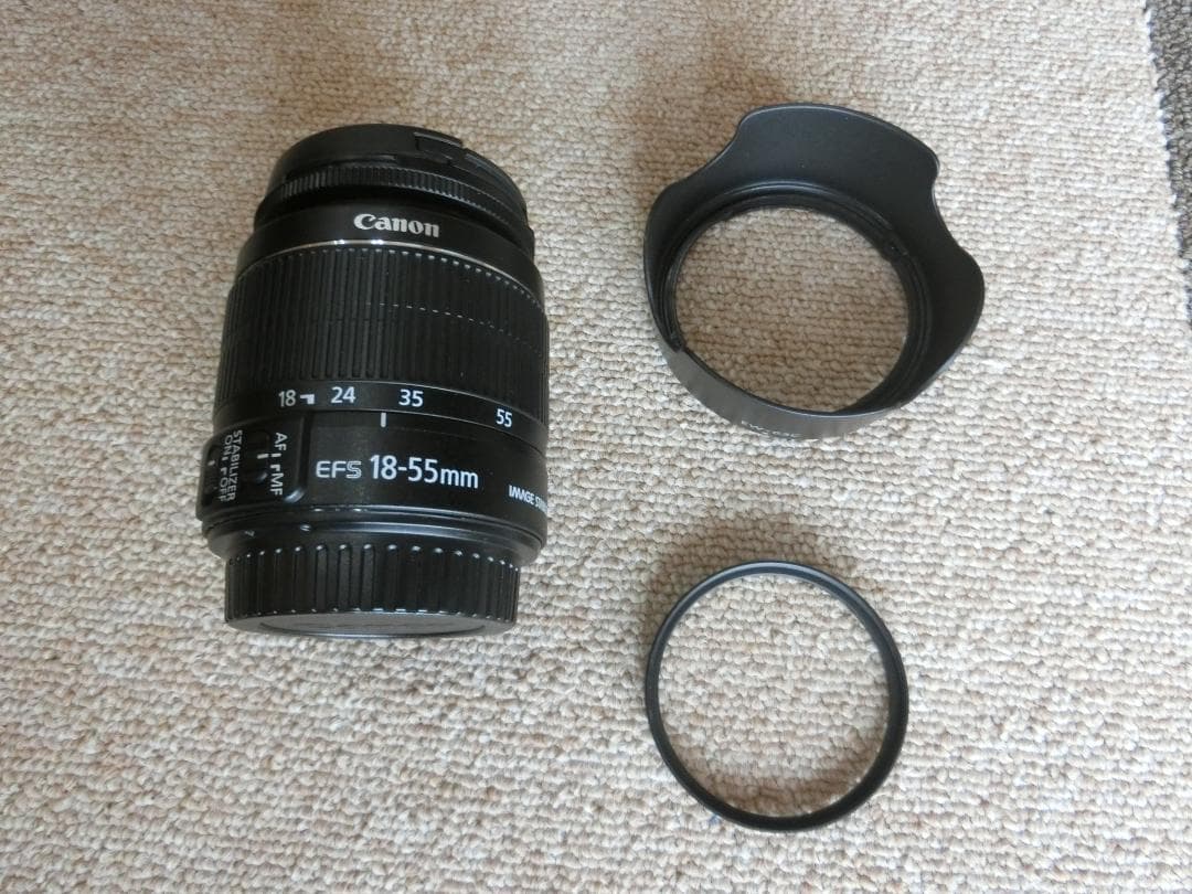 Canon標準ズームレンズEF-S18-55mm F3.5-.5.6 IS II