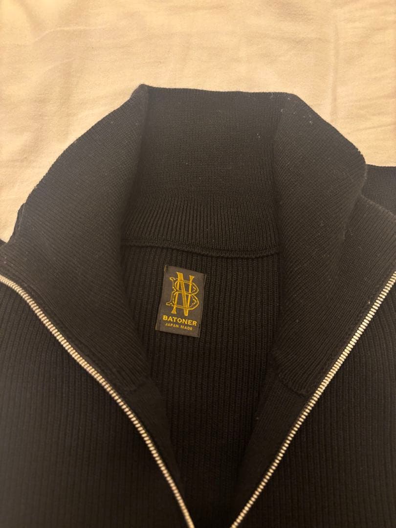 BATONER DS KNIT ドライバーズニット　ブラック