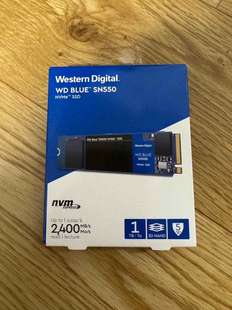 [新品未開封]Western Digital WD BLUE SN550 1TB