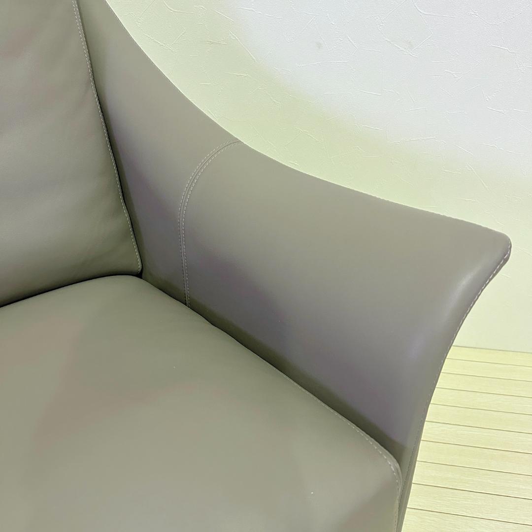 DUVIVIER　デュヴィヴィエ　MERCHIOR　1人掛ソファ　本革　120万