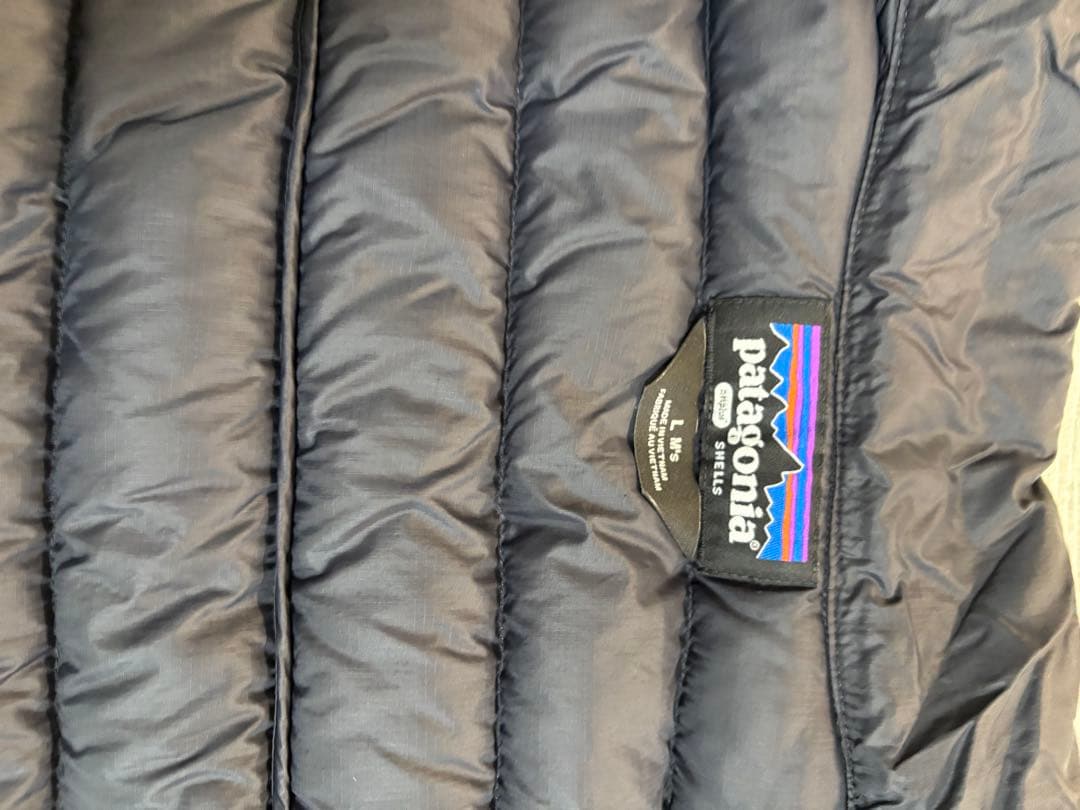 ダウンセーターベスト　L ブラック