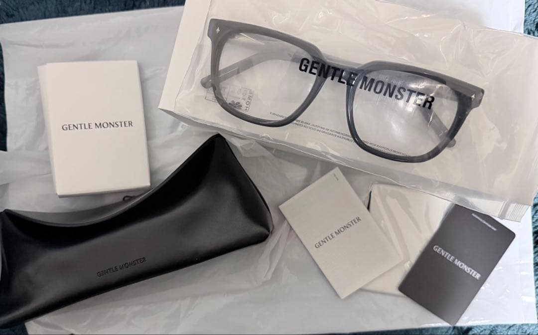 サングラス/メガネ/ブラック/GENTLE MONSTER OJOモデル/